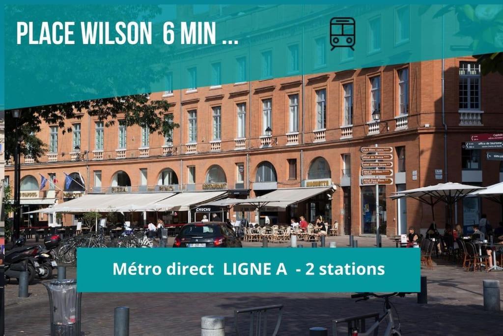 L'Alto - Toulousecozyflat - Centre- Parking - Metro Leilighet Eksteriør bilde