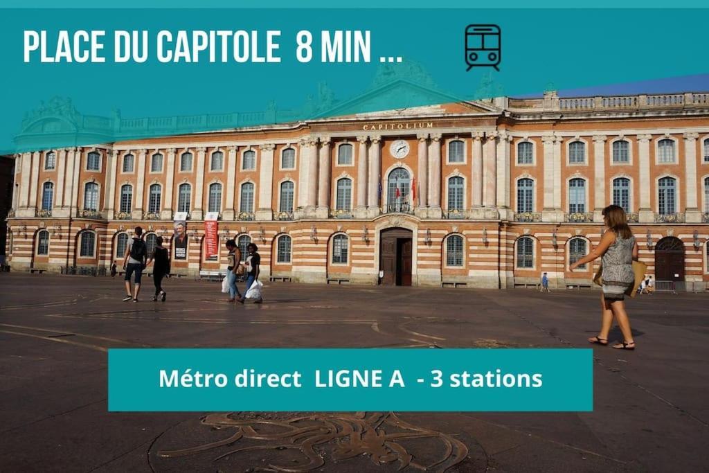 L'Alto - Toulousecozyflat - Centre- Parking - Metro Leilighet Eksteriør bilde